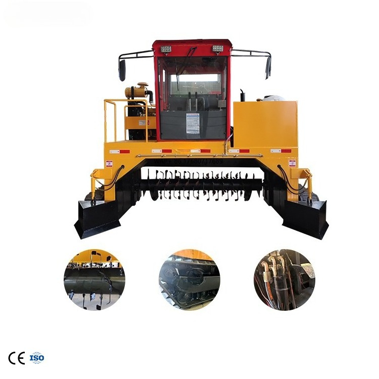 Compost Turner Machine - آلة صنع السماد الأوتوماتيكية آلة خلط