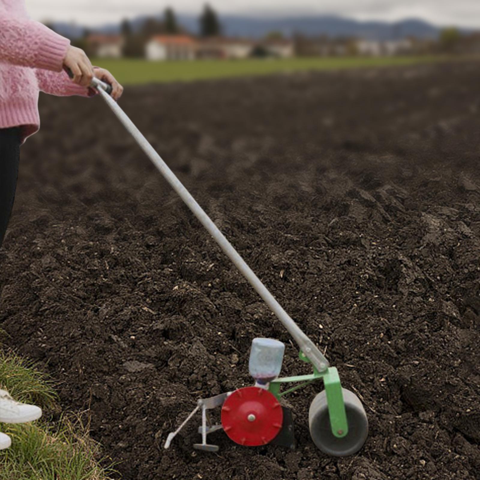 Vegetable Transplanter - اليد دفع البذارة الحبيبية البذور اليد