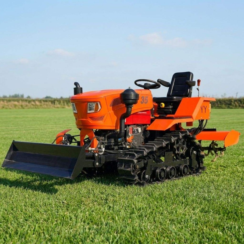 Farming Equipment For Agriculture - جرار زاحف رباعي الدفع بقوة 35