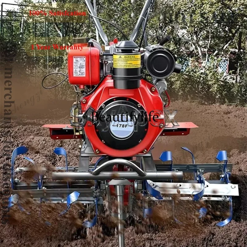 آلة حرث دوارة صغيرة جديدة a55  - مراجعة Farming Equipment For Agriculture وسعره