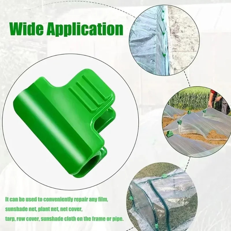 20 قطعة من مشابك التغليف الخضر - مراجعة Greenhouse Plastic Film وسعره