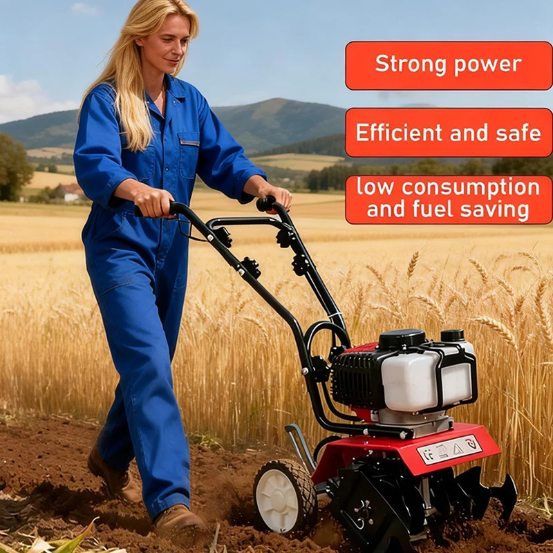 محراث زراعي صغير يعمل بالبنزين - مراجعة Farming Equipment For Agriculture وسعره