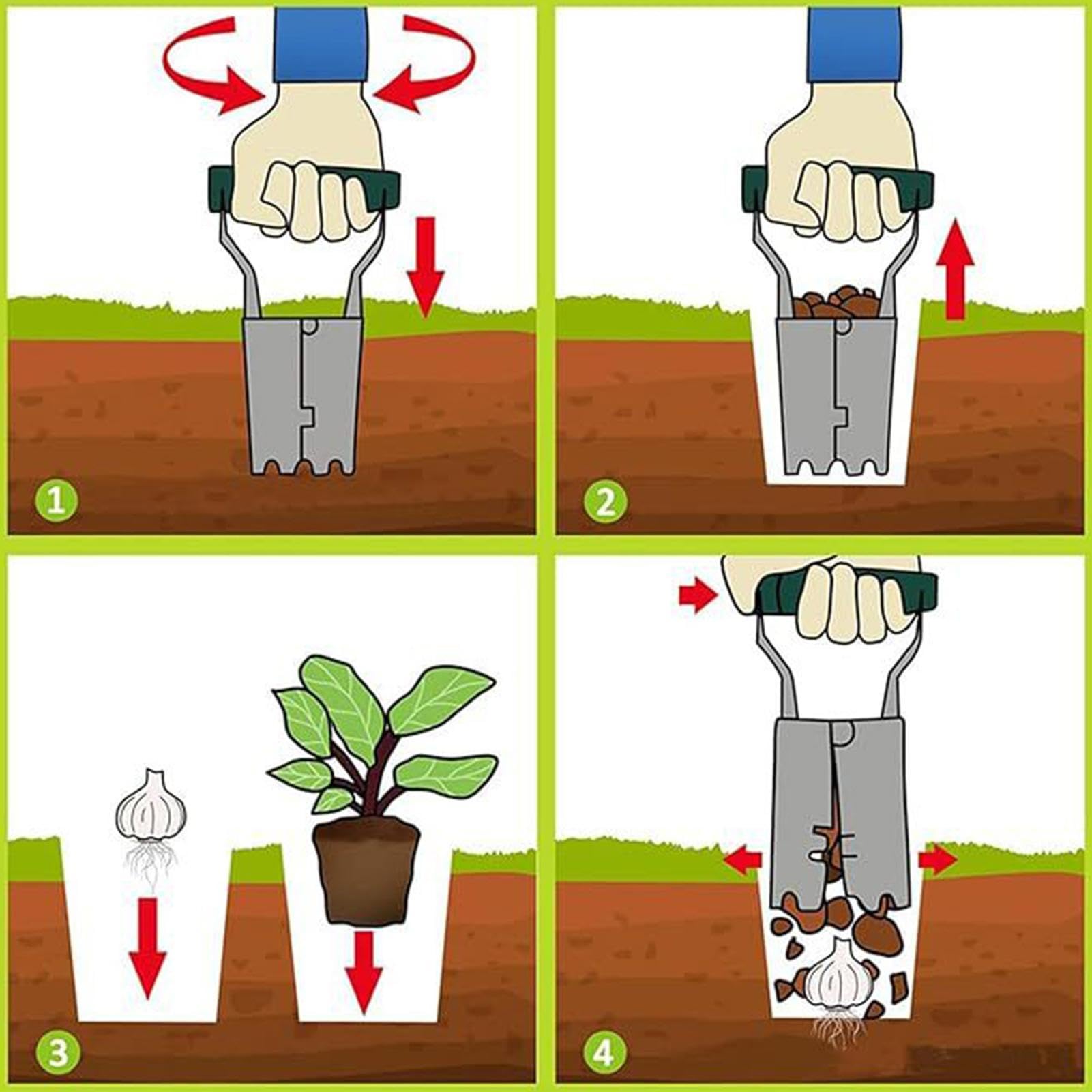 أداة زراعة شتلات الخضروات من ا - مراجعة Vegetable Transplanter وسعره