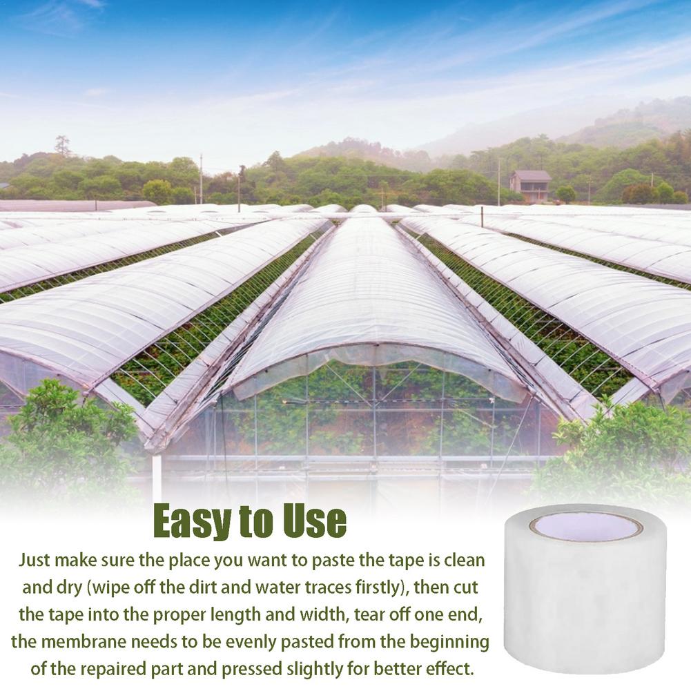 الدفيئة شريط لاصق للبستنة شريط - مراجعة Greenhouse Plastic Film وسعره