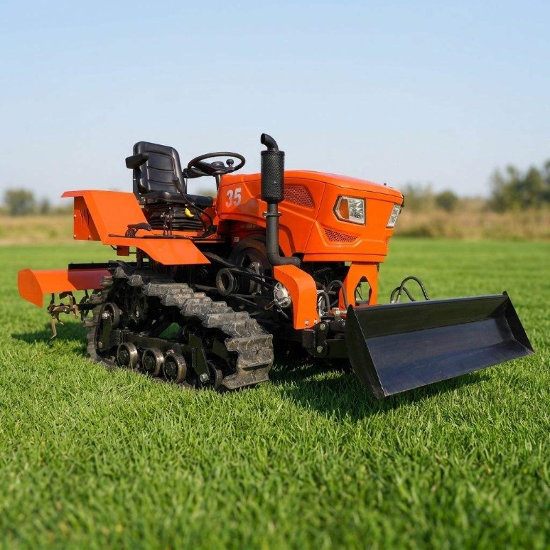 جرار زاحف رباعي الدفع بقوة 35  - مراجعة Farming Equipment For Agriculture وسعره