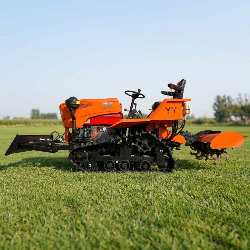 جرار زاحف رباعي الدفع بقوة 35  - مراجعة Farming Equipment For Agriculture وسعره