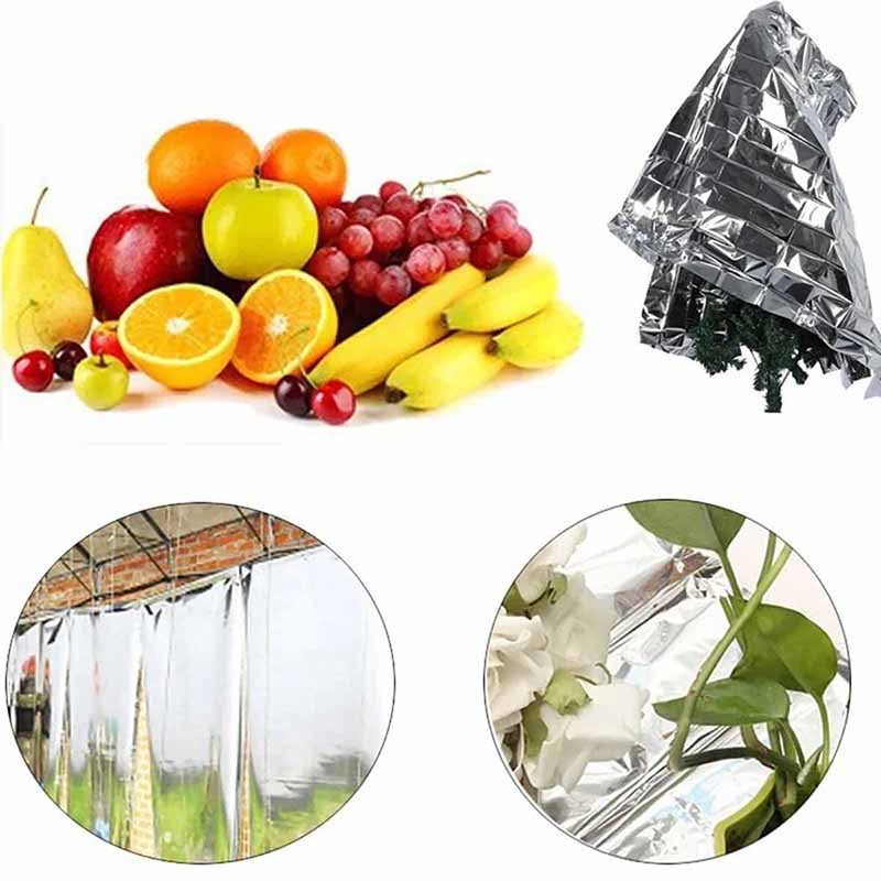 1-10 قطعة حديقة الفضة مايلر في - مراجعة Greenhouse Plastic Film وسعره
