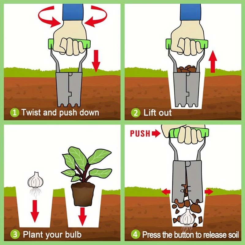 أداة يدوية لزراعة الشتلات من 1 - مراجعة Vegetable Transplanter وسعره