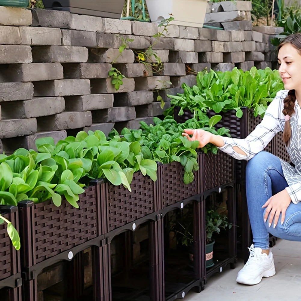 سعة كبيرة حديقة السرير صندوق ز - مراجعة Vegetable Transplanter وسعره